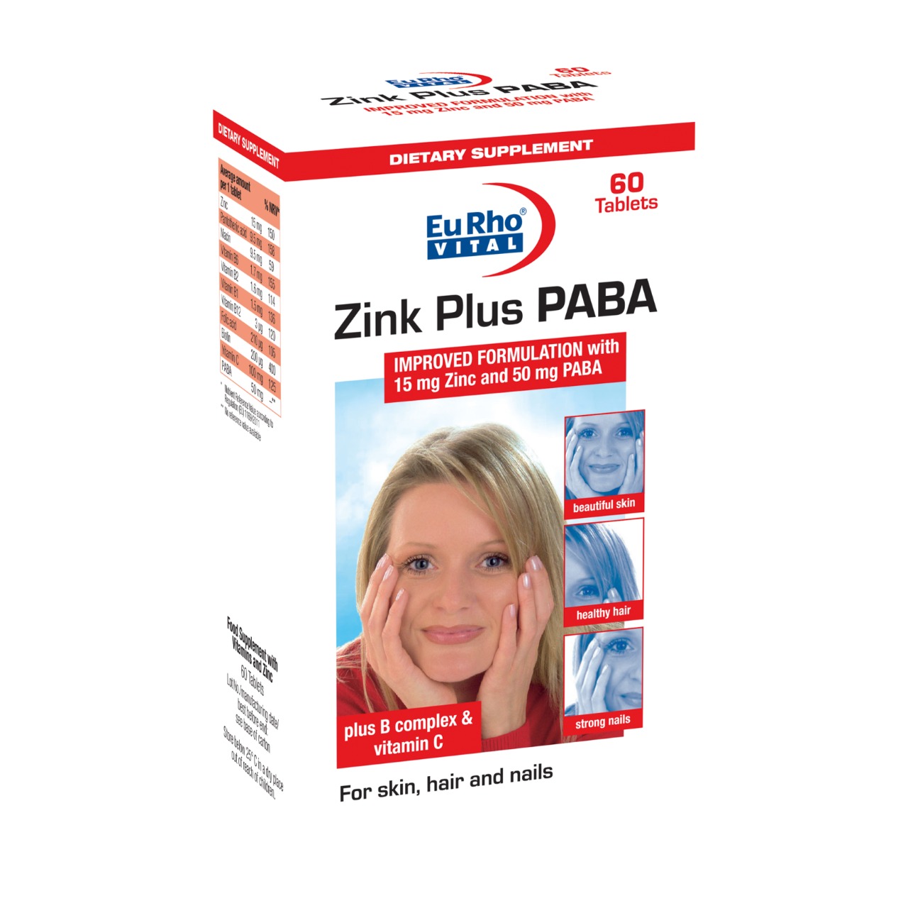 قرص زینک پلاس پابا  Zink Plus PABA