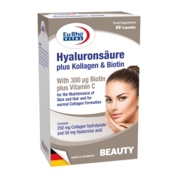 کپسول هیالورون سائور پلاس / Hyaluronsaure plus Kollagen & Biotin