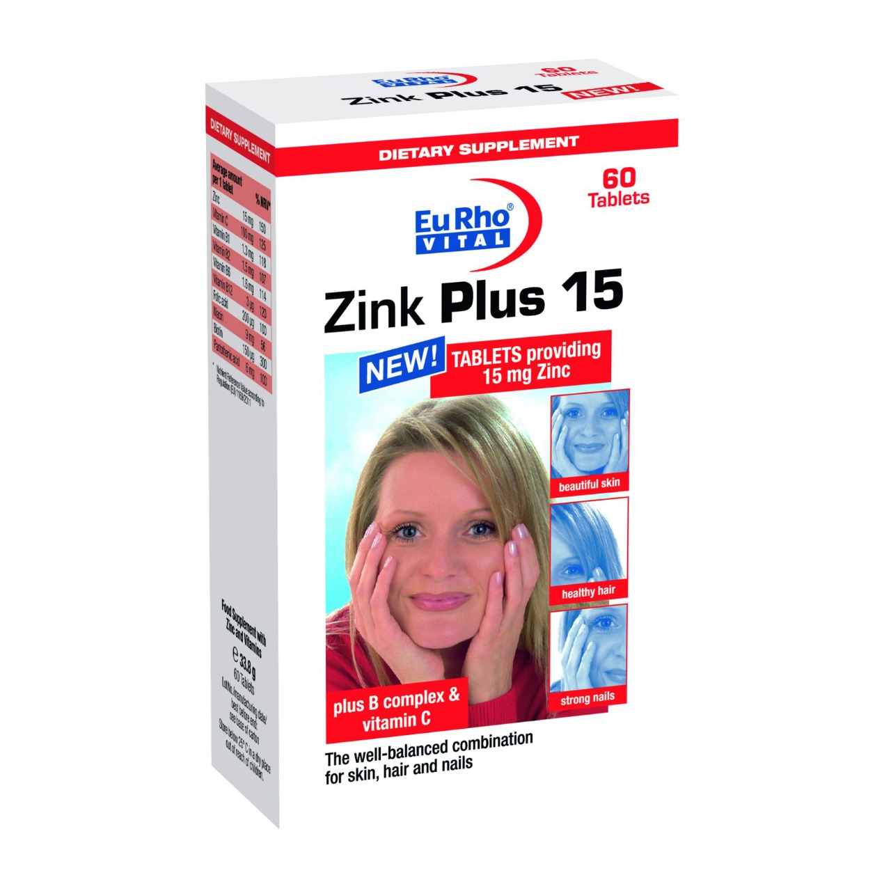قرص زینک پلاس 15 میلی‌گرم  Zinc Plus 15mg